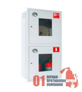 Шкаф пожарный ШПК-320 ВО (К/Б)  1300х570х230 (1 рукав, 2 огнет.)